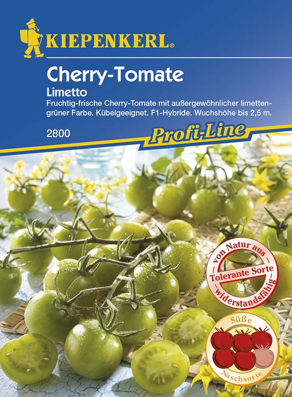 Cherrytomate Limetto F1 | Kirschtomatensamen Von Kiepenkerl 4 Cherrytomate Limetto F1 | Kirschtomatensamen Von Kiepenkerl – Bild 2