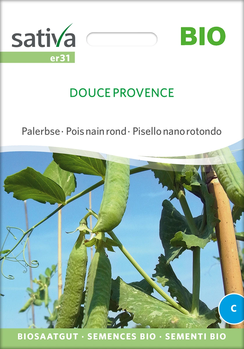 Palerbse Douce Provence | BIO Erbsensamen Von Sativa Rheinau 4 Palerbse Douce Provence | BIO Erbsensamen Von Sativa Rheinau – Bild 2