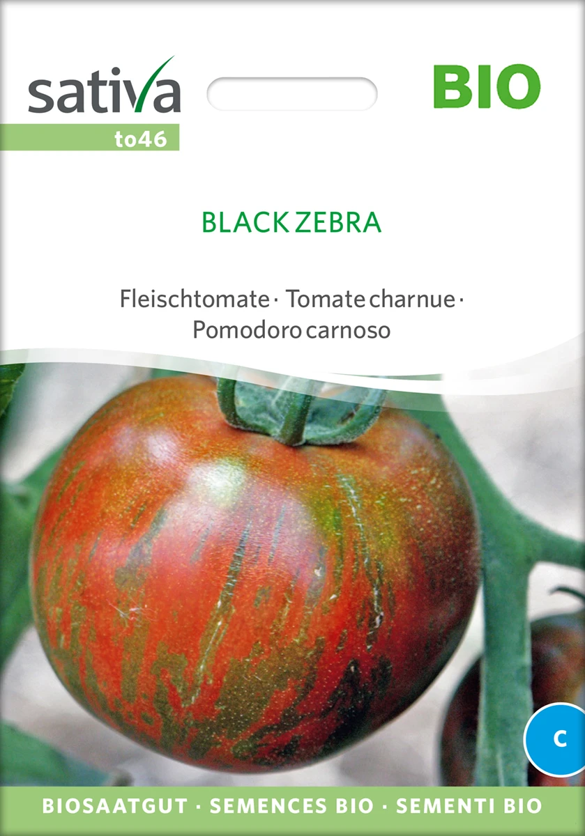Fleischtomate Black Zebra | BIO Fleischtomatensamen Von Sativa Rheinau 3 Fleischtomate Black Zebra | BIO Fleischtomatensamen Von Sativa Rheinau