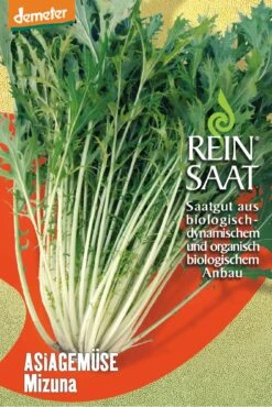 Asiagemüse Mizuna | BIO Gemüsesamen Von Reinsaat