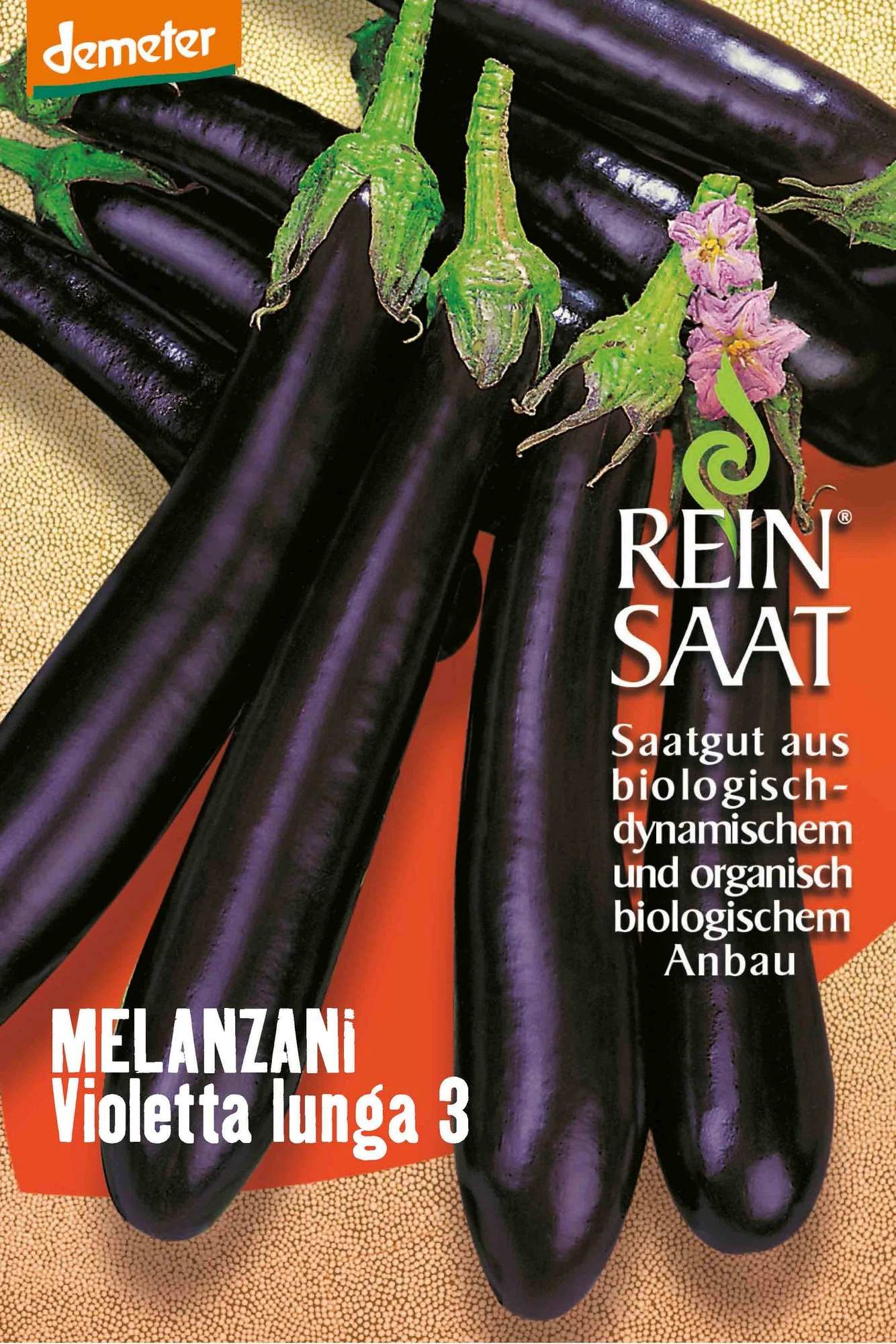 Aubergine Violetta Lunga 3 | BIO Auberginensamen Von Reinsaat 3 Aubergine Violetta Lunga 3 | BIO Auberginensamen Von Reinsaat