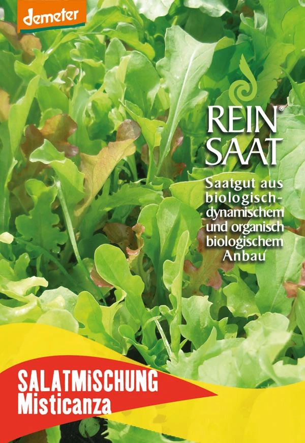 Salatmischung Misticanza | BIO Salatsamen Von Reinsaat 4 Salatmischung Misticanza | BIO Salatsamen Von Reinsaat – Bild 2