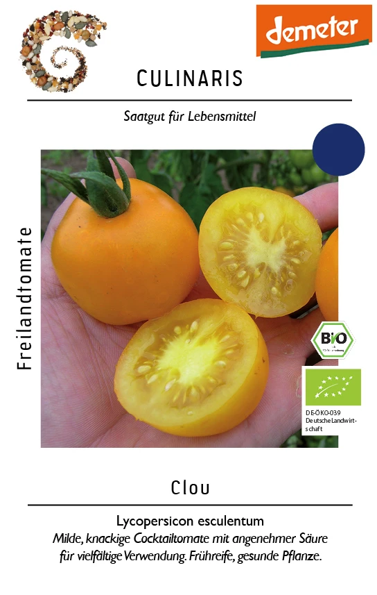 Cocktailtomate Clou | BIO Kirschtomatensamen Von Culinaris 3 Cocktailtomate Clou | BIO Kirschtomatensamen Von Culinaris