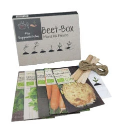 Beet-Box "Für Suppenköche" | BIO Gemüsesamen-Sets Von Samen Maier -Pegasus Verkaufsgeschäft 536711 BIO Beet Box Fuer Suppenkoeche BB13 sm 0