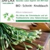 Schnitt-Knoblauch | BIO Knoblauchsamen Von Saflax -Pegasus Verkaufsgeschäft 540060 Bio Schnitt Knoblauch 15322 sa 0