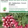 Radieschen French Breakfast | BIO Radieschensamen Von Saflax -Pegasus Verkaufsgeschäft 540085 Bio Radieschen French Breakfast 18427 sa 0