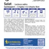 Salat Crispita II Und Crispita Red (Saatteppich) | Salatsamen Von Kiepenkerl -Pegasus Verkaufsgeschäft 540150 Salat Crispita II und Crispita Red Saatteppich 1