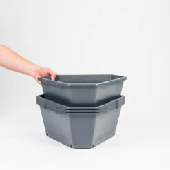 Paul Potato Kartoffelturm Starter Set Anthrazit (4 Etagen) | Kartoffeltürme Von Gusta Garden -Pegasus Verkaufsgeschäft 543332 Paul Potato Starter Set anthrazit 4 Etagen 3