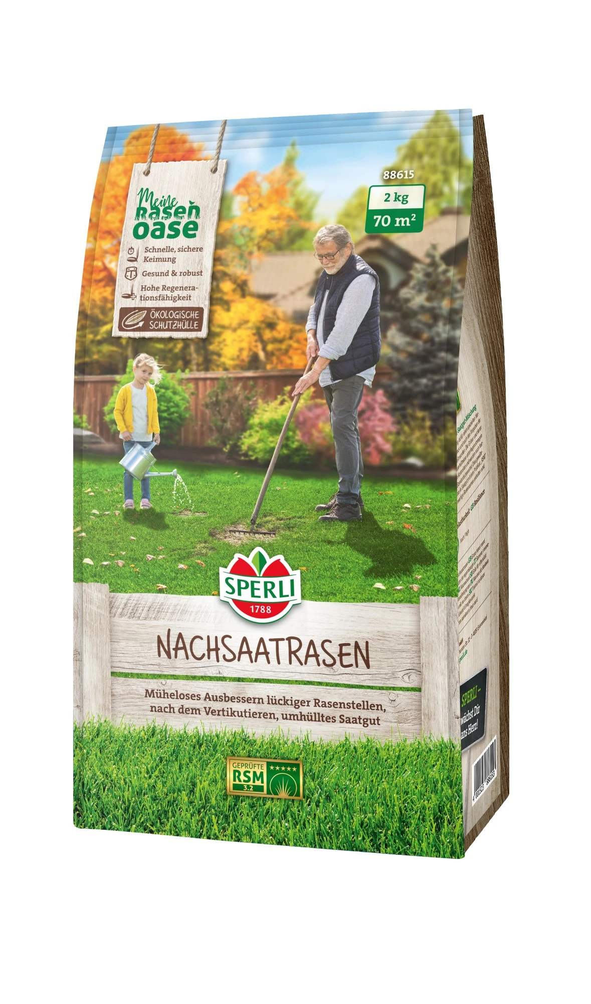 Nachsaatrasen RSM 3.2 Umhüllt (2 Kg) | Rasensamen Von Sperli 3 Nachsaatrasen RSM 3.2 Umhüllt (2 Kg) | Rasensamen Von Sperli