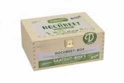 Hochbeet Saatgut - Box S (Holzbox) | Gemüsesamen-Sets Von Saatgut Dillmann