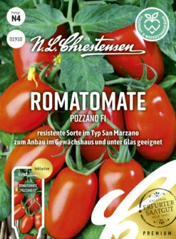 Titelseite 5 Romatomate Pozzano F1 | Romatomatensamen Von N.L. Chrestensen