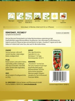 Titelseite -Pegasus Verkaufsgeschäft 543755 Romatomate Pozzano F1 1