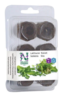 Hydroponik-Quelltablette Salat (6 Stück) | Salatsamen Von Nelson Garden