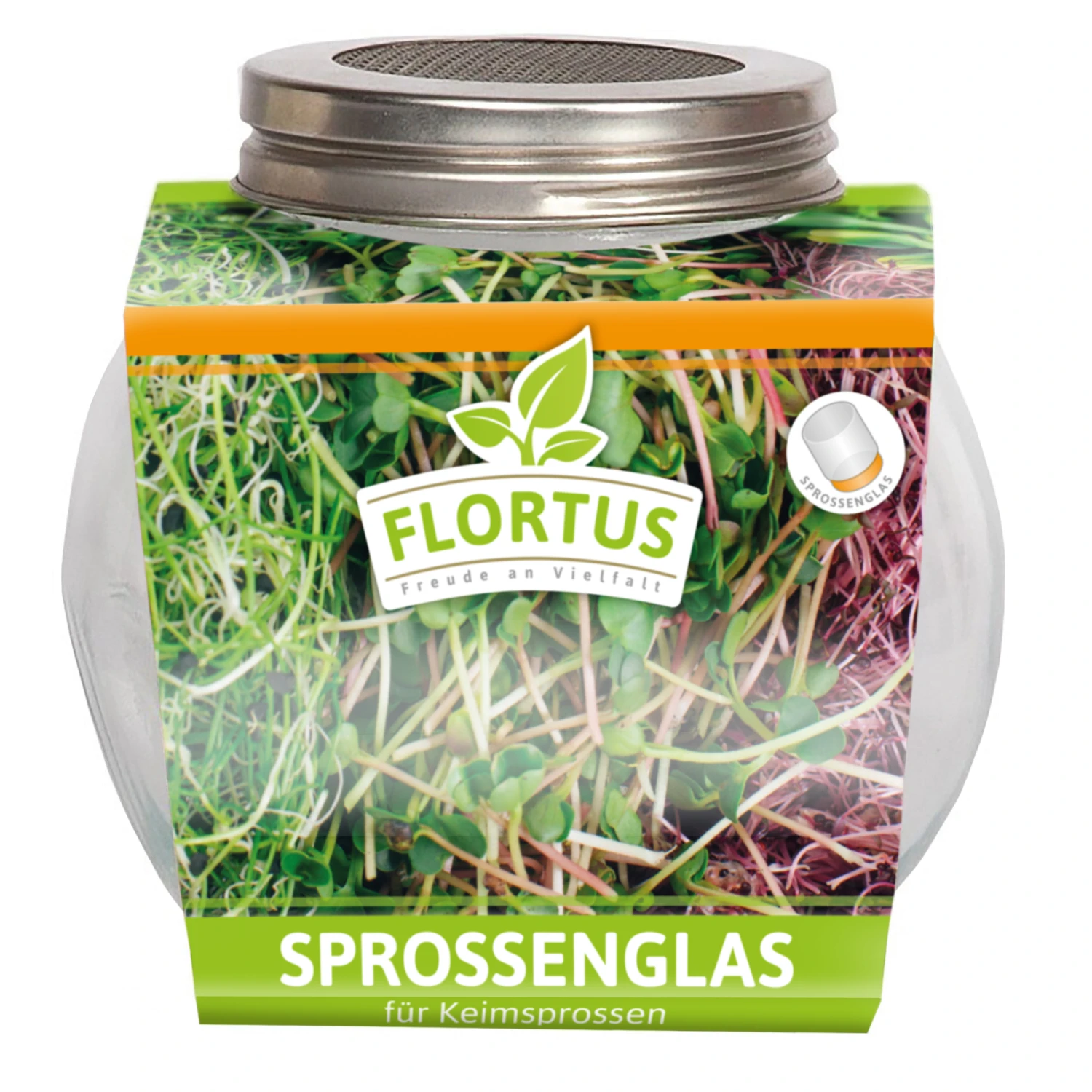 Sprossenglas (425 Ml) | Anzuchtschalen Von FLORTUS 3 Sprossenglas (425 Ml) | Anzuchtschalen Von FLORTUS