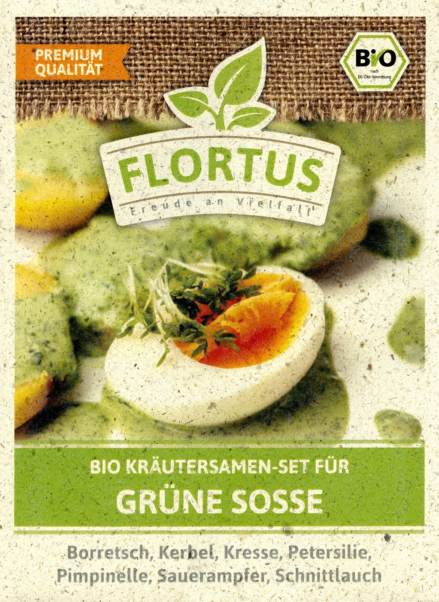 Kräutersamen Für Grüne Soße | BIO Samen-Sets Von FLORTUS 4 Kräutersamen Für Grüne Soße | BIO Samen-Sets Von FLORTUS – Bild 2