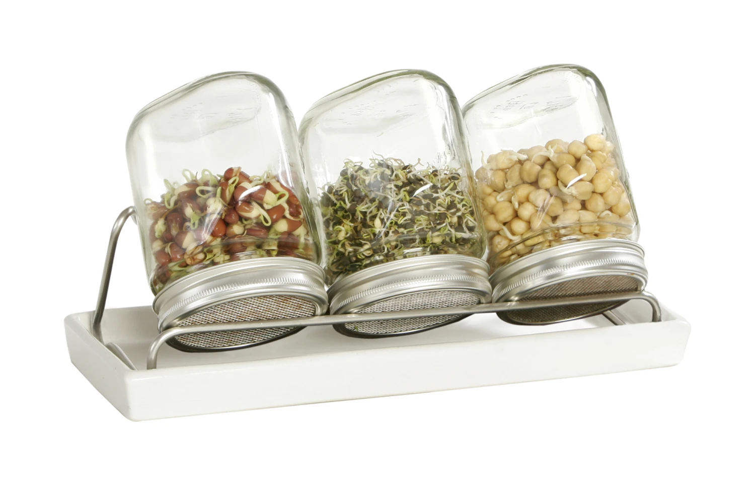 Sprossenglas-System III Weiß (750 Ml) | Sprossengläser Von Eschenfelder 3 Sprossenglas-System III Weiß (750 Ml) | Sprossengläser Von Eschenfelder