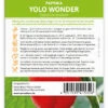 Paprika Yolo Wonder (100 Stück) | Paprikasamen Von FLORTUS 2 Paprika Yolo Wonder (100 Stück) | Paprikasamen Von FLORTUS -Pegasus Verkaufsgeschäft 549869 Paprika Yolo Wonder 100 Stueck 2000 0486 100x 2