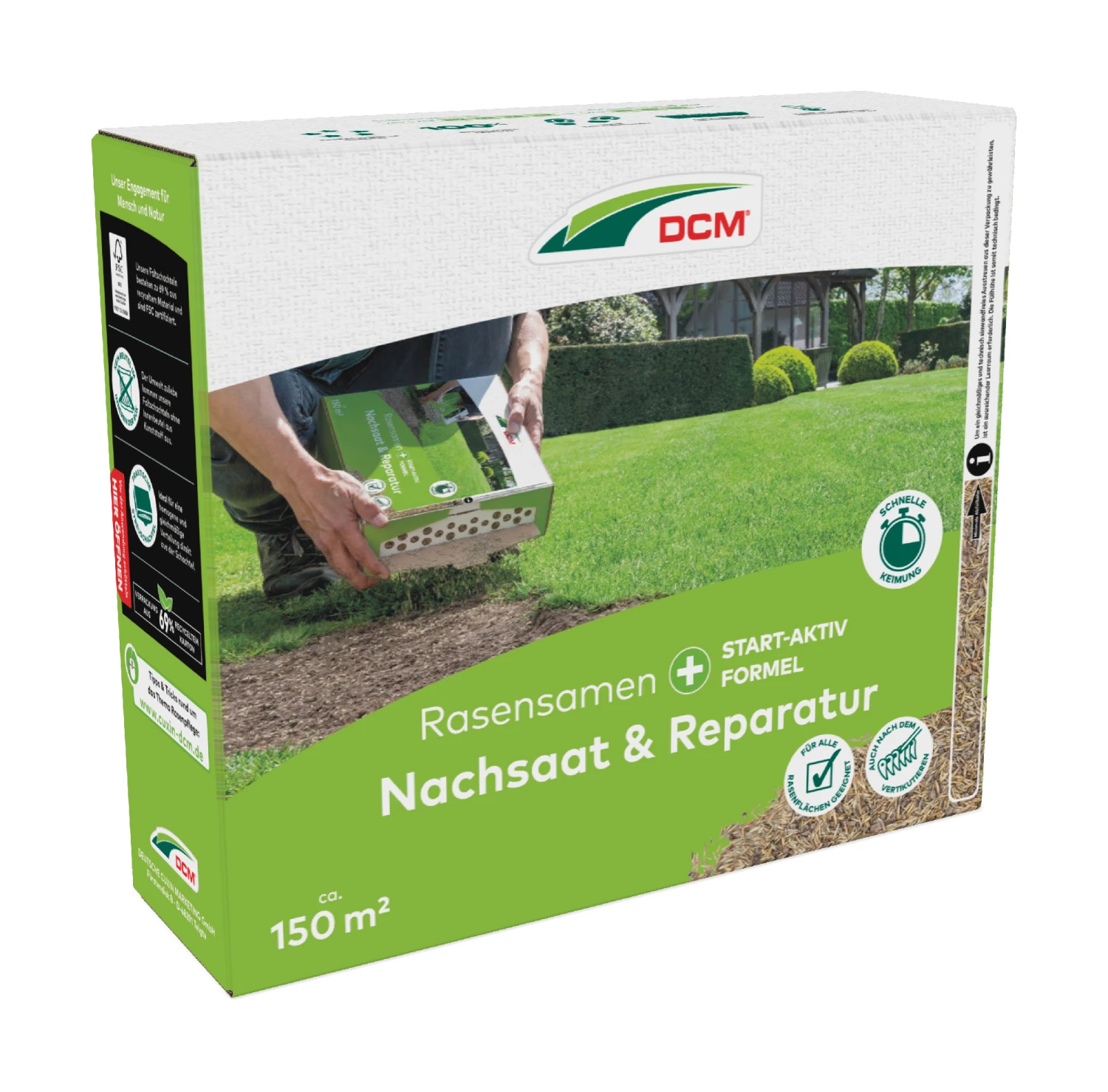 Rasensamen Nachsaat & Reparatur (2,25 Kg) | Rasennachsaat Von Cuxin DCM 3 Rasensamen Nachsaat & Reparatur (2,25 Kg) | Rasennachsaat Von Cuxin DCM