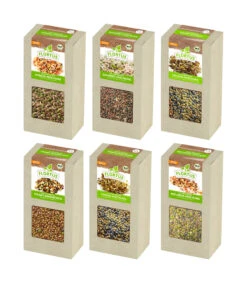 Keimsprossen Set "Mischungen" Mit 6 Sorten (1,2 Kg) | BIO Keimsprossen Von FLORTUS -Pegasus Verkaufsgeschäft 551892 BIO Keimsprossen Set Mischungen mit 6 Sorten 1 2 kg 2000 0566 0