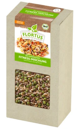 Keimsprossen Set &quot;Mischungen&quot; Mit 6 Sorten (1,2 Kg) | BIO Keimsprossen Von FLORTUS