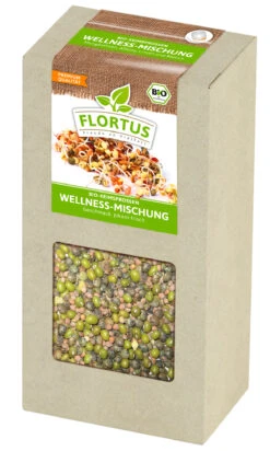 Keimsprossen Set &quot;Lieblingssprossen&quot; Mit 6 Sorten (1,2 Kg) | BIO Keimsprossen Von FLORTUS -Pegasus Verkaufsgeschäft 554423 BIO Keimsprossen Set Lieblingssprossen mit 6 Sorten 1 2 kg 2000 0693 6