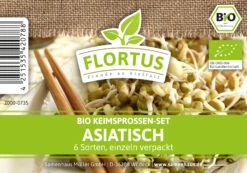 Keimsprossen Set Asiatisch (6 Sorten) | BIO Keimsprossen Sets Von FLORTUS -Pegasus Verkaufsgeschäft 554615 BIO Keimsprossen Set Asiatisch 6 Sorten 2000 0735 1