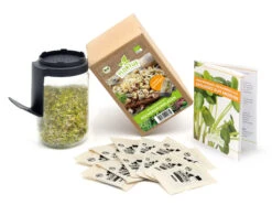 Keimsprossen Anzuchtset - Küchengrundlage (6 Sorten) | BIO Keimsprossen Sets Von FLORTUS -Pegasus Verkaufsgeschäft 554736 BIO Keimsprossen Anzuchtset Kuechengrundlage 6 Sorten 2000 0744 0