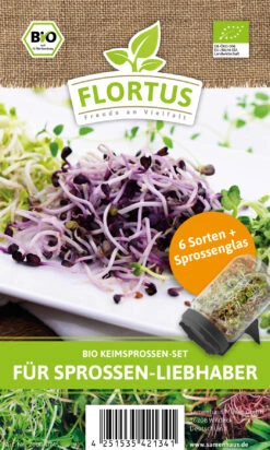 Keimsprossen Anzuchtset - Für Sprossenliebhaber (6 Sorten) | BIO Keimsprossen Sets Von FLORTUS 9 Keimsprossen Anzuchtset - Für Sprossenliebhaber (6 Sorten) | BIO Keimsprossen Sets Von FLORTUS -Pegasus Verkaufsgeschäft 554737 BIO Keimsprossen Anzuchtset Fuer Sprossenliebhaber 2000 0745 1