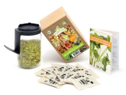 Keimsprossen Anzuchtset - Die Schärfsten Sprossen (6 Sorten) | BIO Keimsprossen Sets Von FLORTUS -Pegasus Verkaufsgeschäft 554738 BIO Keimsprossen Anzuchtset Die schaerfsten Sprossen 6 Sorten 2000 0746 0