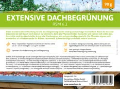 Dachbegrünung RSM 6.1 Für 18 M² (90 G) | Garagenbegrünung Von FLORTUS -Pegasus Verkaufsgeschäft 554849 Dachbegruenung RSM 6 1 90 g 2000 0761 2