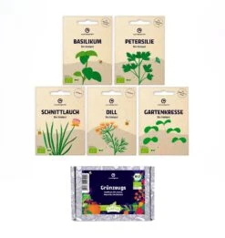 Grünzeugs Set | BIO Gemüsesamen-Sets Von Wundergarten
